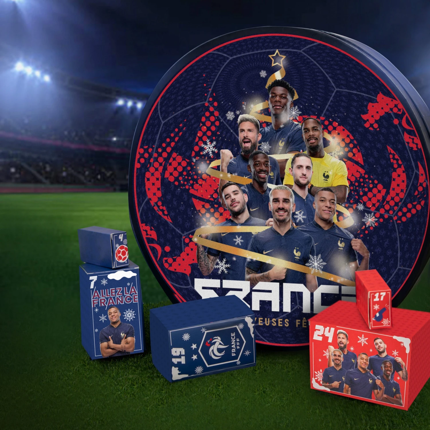 French Football Team Deluxe Advent Calendar 2024 4 French Football Team Deluxe Advent Calendar 2024 - Image 2