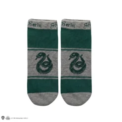 Set Of 3 Slytherin Ankle Socks -Cinereplicas Shop AnkleSocks Slytherin HarryPotter Product 2 4895205606630
