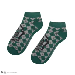 Set Of 3 Slytherin Ankle Socks -Cinereplicas Shop AnkleSocks Slytherin HarryPotter Product 4 4895205606630