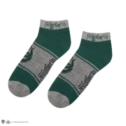 Set Of 3 Slytherin Ankle Socks -Cinereplicas Shop AnkleSocks Slytherin HarryPotter Product 6 4895205606630