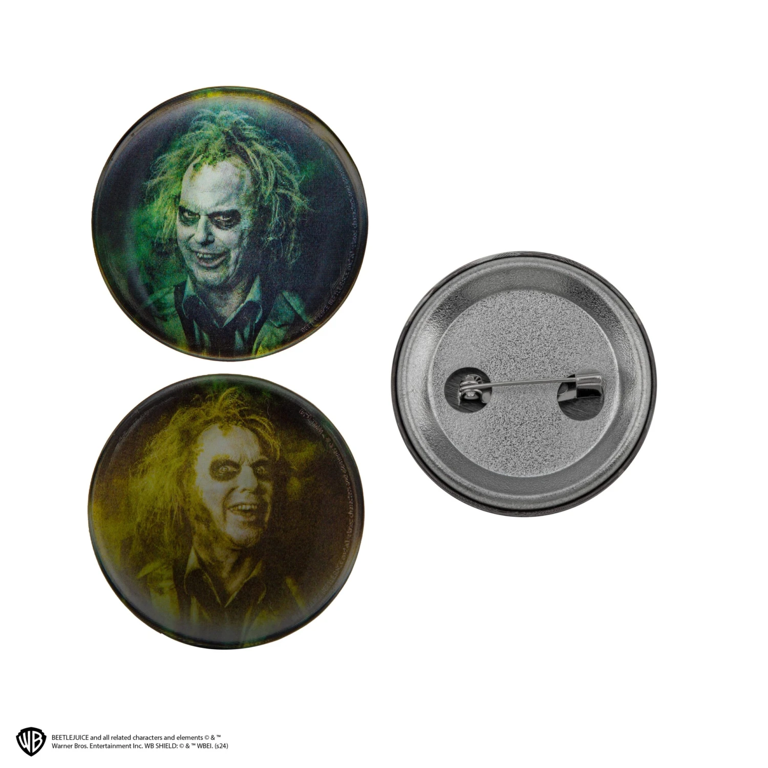 Set Of 6 Beetlejuice Lenticular Badges 6 Set Of 6 Beetlejuice Lenticular Badges - Image 4
