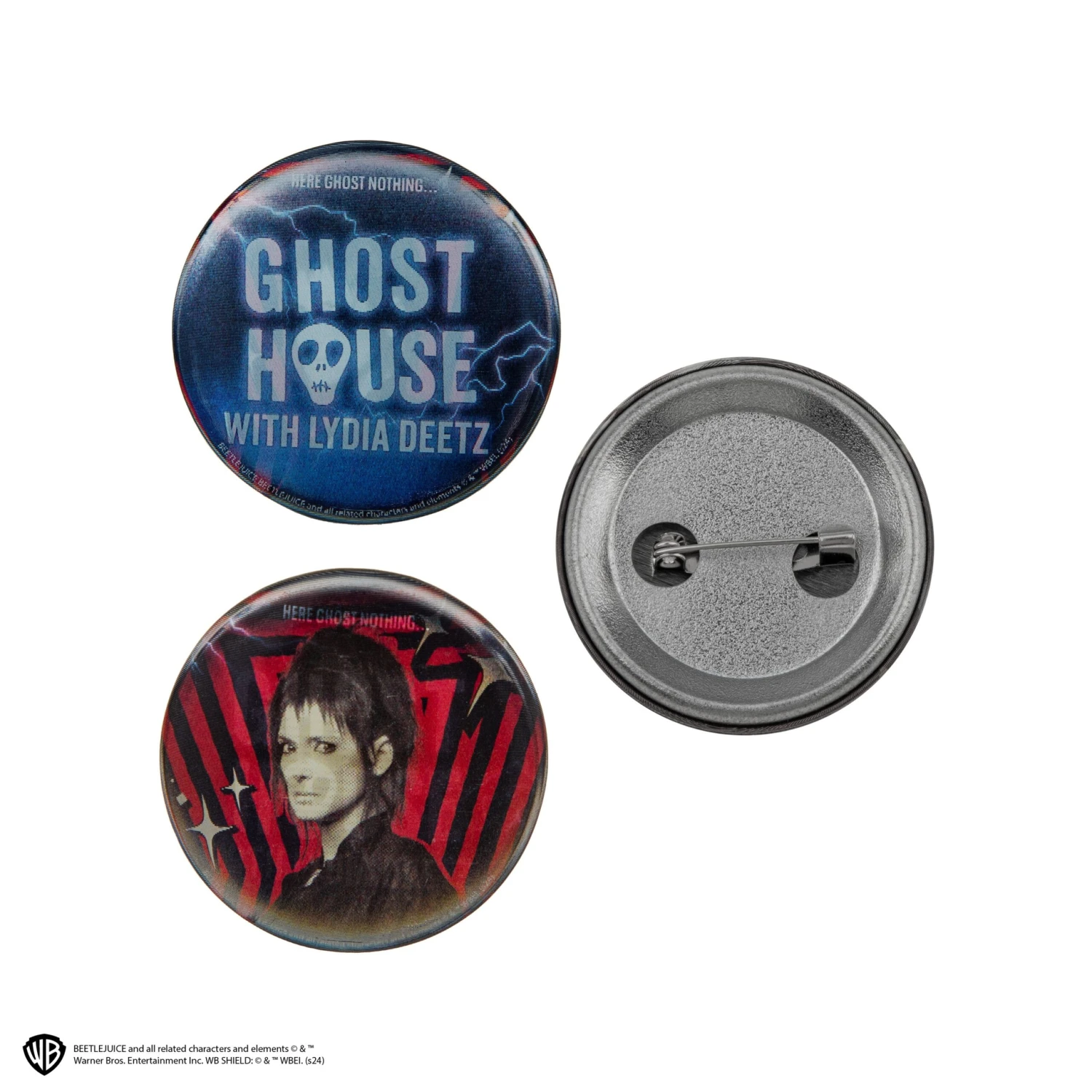Set Of 6 Beetlejuice Lenticular Badges 7 Set Of 6 Beetlejuice Lenticular Badges - Image 5