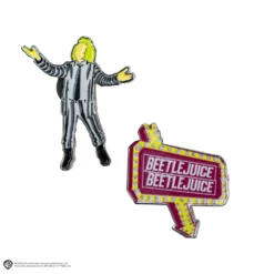 Set Of 2 Beetlejuice Pins -Cinereplicas Shop BEET Setof2Pins Beetlejuice Pins Product 1 4895205619357 CR3242 scaled