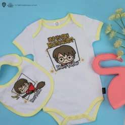 Little Wizard Baby Bodysuit And Bib