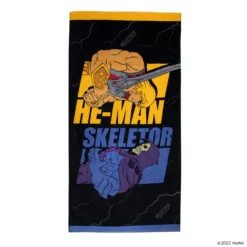 He-Man & Skeletor Beach Towel -Cinereplicas Shop BeachTowel HeMan Skeletor MOTU Product 2 4895205610576 scaled