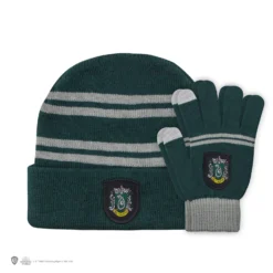 Kids Slytherin Gloves And Beanie Set -Cinereplicas Shop BeanieGloves kids Slytherin HarryPotter Product 1 4895205601208 scaled