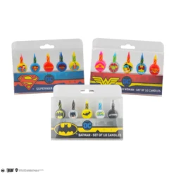 Cinereplicas Justice League Birthday Candles Bundle 16 Cinereplicas Justice League Birthday Candles Bundle -Cinereplicas Shop Candles DC