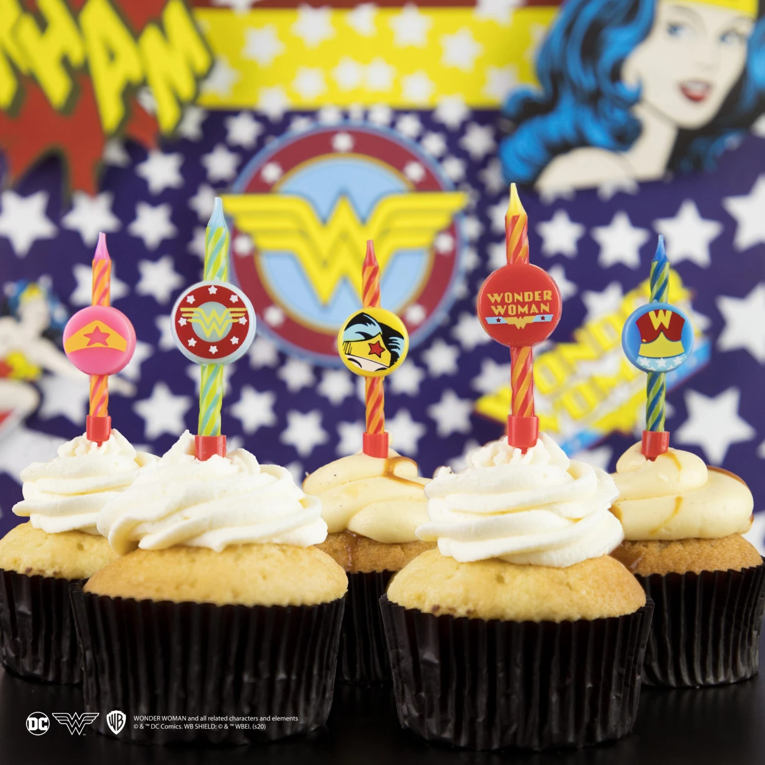 Cinereplicas Justice League Birthday Candles Bundle 6 Cinereplicas Justice League Birthday Candles Bundle - Image 5