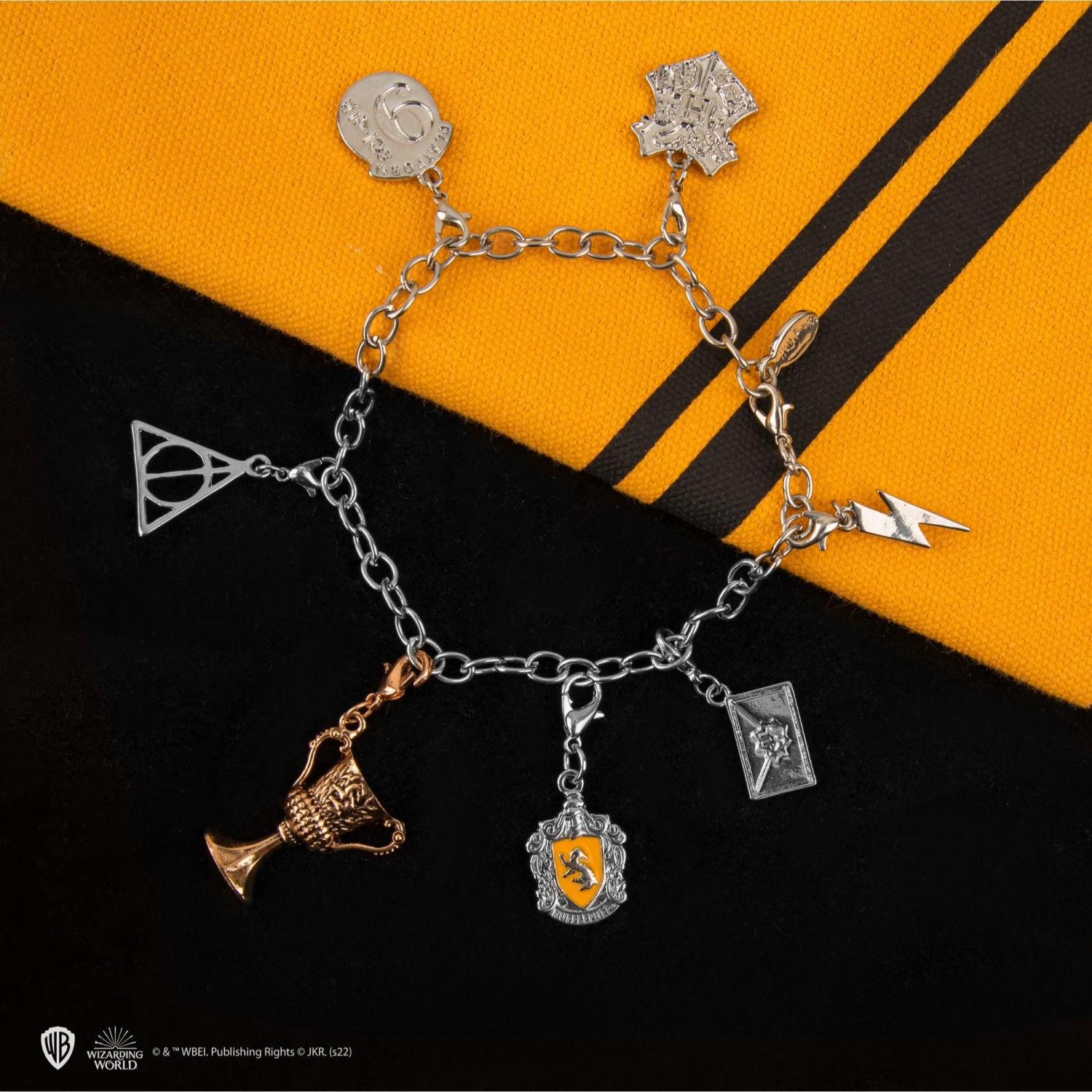 Set Of 2 Hufflepuff Charms 3 Set Of 2 Hufflepuff Charms