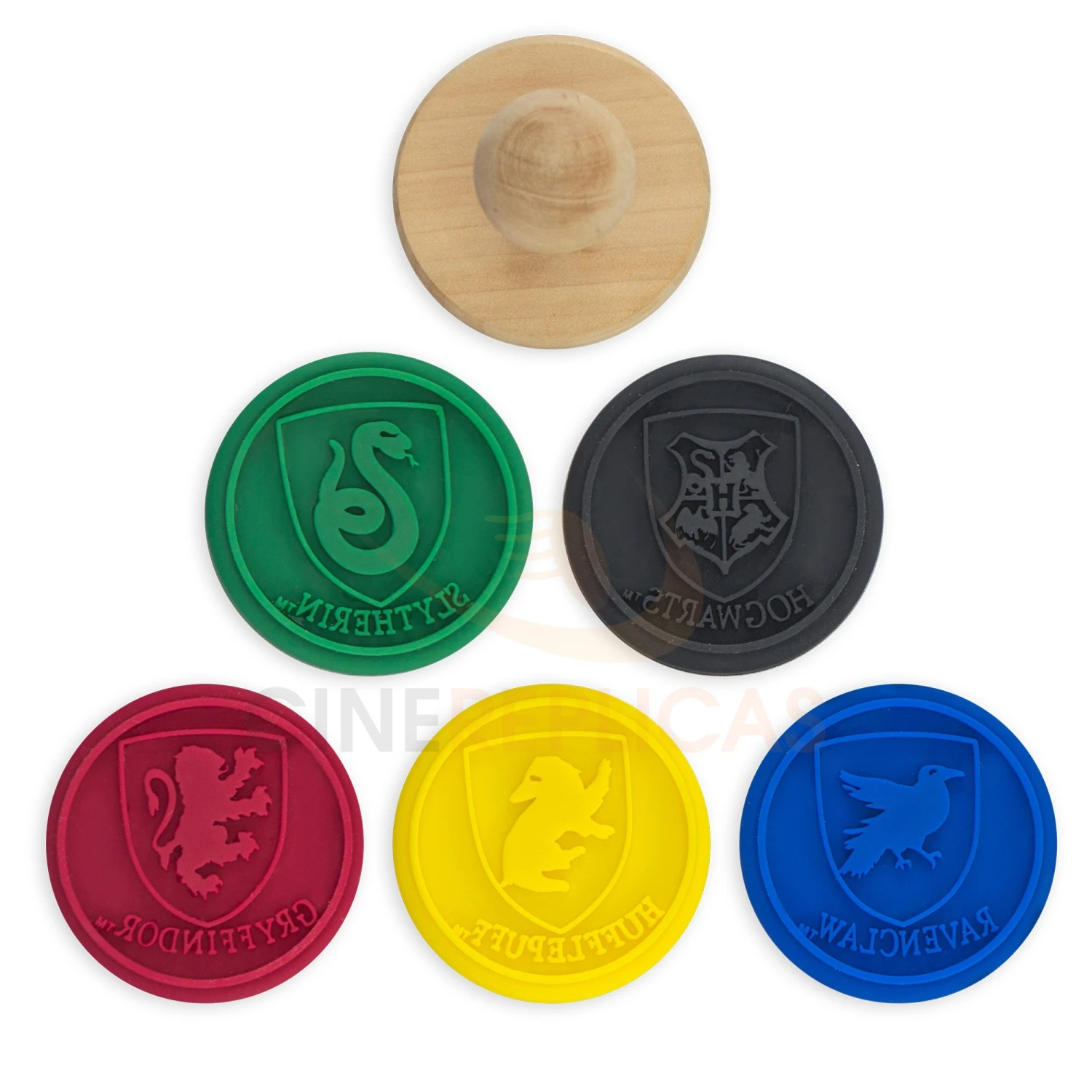 Set Of 5 Hogwarts Houses Interchangeable Cookie Stamps 4 Set Of 5 Hogwarts Houses Interchangeable Cookie Stamps - Image 2