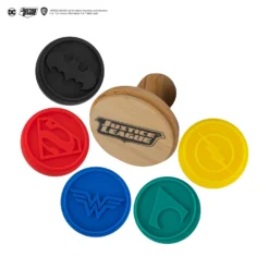 Set Of 5 Justice League Interchangeable Cookie Stamps -Cinereplicas Shop CookieStamps JusticeLeague DC Product 1 4895205603301 scaled