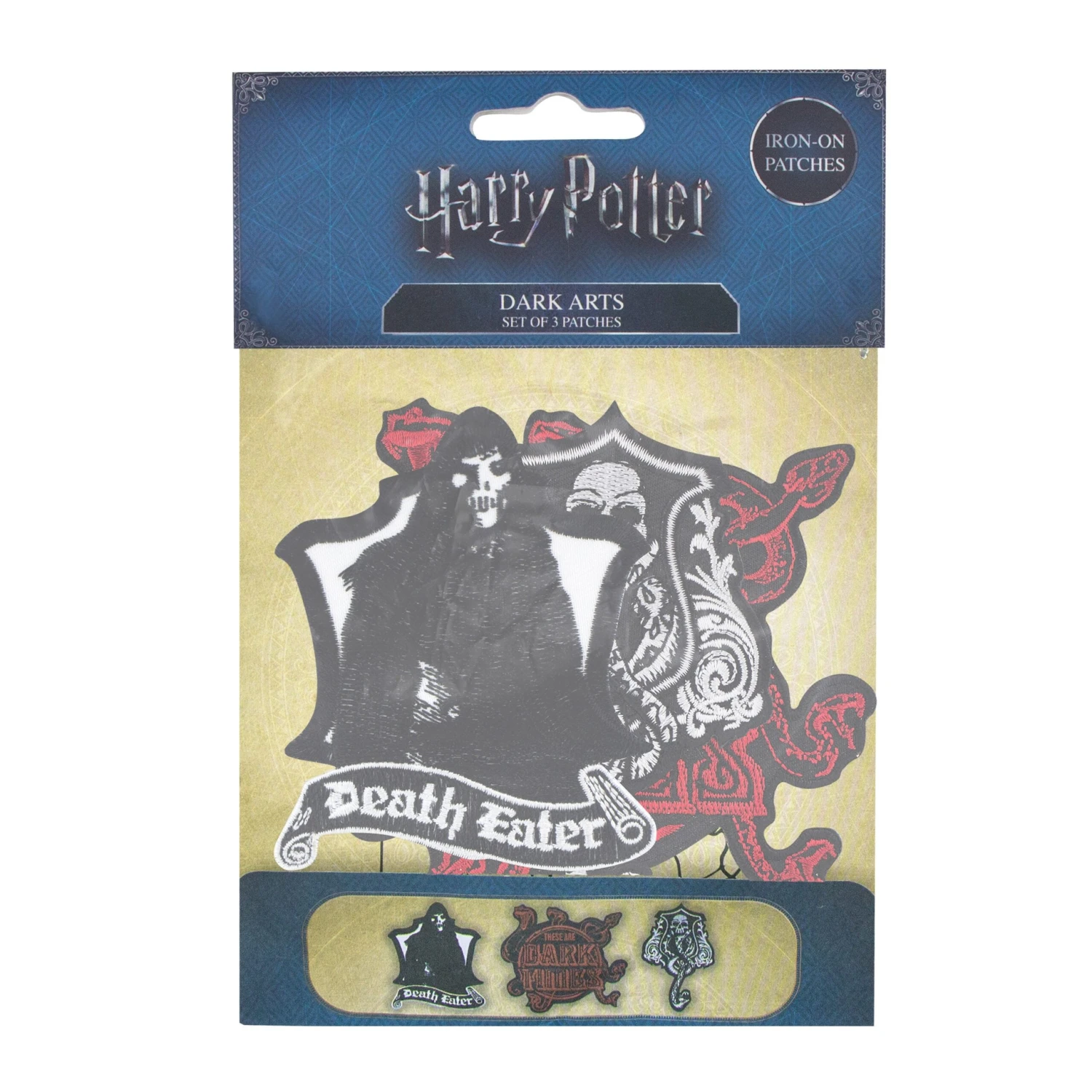 Cinereplicas Pack Of 3 Harry Potter Dark Arts Deluxe Patches/Crests 8 Cinereplicas Pack Of 3 Harry Potter Dark Arts Deluxe Patches/Crests - Image 6