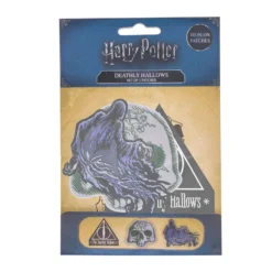 Cinereplicas Pack Of 3 Harry Potter Deathly Hallows Deluxe Patches/Crests -Cinereplicas Shop Crests SetOf3 DeathlyHallows HarryPotter Product 5 scaled