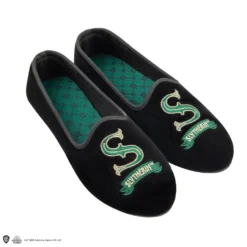 Slytherin Deluxe Slippers -Cinereplicas Shop Deluxe Slippers Slytherin Product 2 4895205614932 scaled