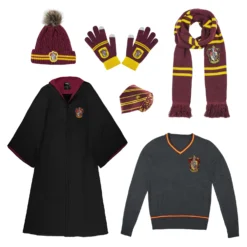 Adult Gryffindor Deluxe Full Uniform -Cinereplicas Shop DeluxeFullUniformBundle Gryffindor 1 scaled