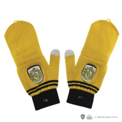Hufflepuff Mitten/Fingerless Gloves 15 Hufflepuff Mitten/Fingerless Gloves -Cinereplicas Shop Gloves Fingerless Hufflepuff HarryPotter Main 1 4895205600553 scaled