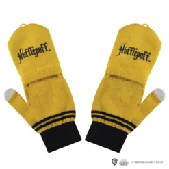 Hufflepuff Mitten/Fingerless Gloves 11 Hufflepuff Mitten/Fingerless Gloves -Cinereplicas Shop Gloves Fingerless Hufflepuff HarryPotter Product 1 4895205600553 scaled