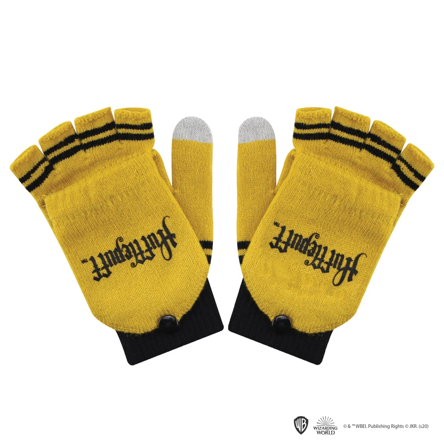 Hufflepuff Mitten/Fingerless Gloves 6 Hufflepuff Mitten/Fingerless Gloves - Image 4