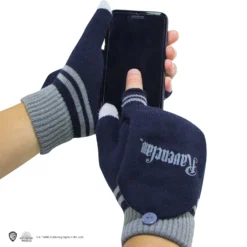Ravenclaw Mitten/Fingerless Gloves -Cinereplicas Shop Gloves Fingerless Ravenclaw HarryPotter Product 4 4895205600546 scaled