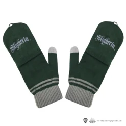 Slytherin Mitten/Fingerless Gloves -Cinereplicas Shop Gloves Fingerless Slytherin HarryPotter Product 1 4895205600539 scaled