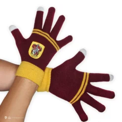 Gryffindor Screen Touch Gloves -Cinereplicas Shop Gloves Screentouch Gryffindor HarryPotter Product 3 3760166568314 scaled