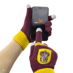 Gryffindor Screen Touch Gloves -Cinereplicas Shop Gloves Screentouch Gryffindor HarryPotter Product 4 3760166568314 scaled