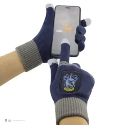 Ravenclaw Screen Touch Gloves -Cinereplicas Shop Gloves Screentouch Ravenclaw HarryPotter Product 4 3760166568338 scaled