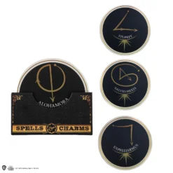 Set Of 4 Spell & Charms Series 2 Coasters -Cinereplicas Shop HarryPotter Setof4Coaster Spell Charm Series2 Product 1 4895205616707 CR4105 b784456b 6831 4be8 bfcd e5139c3ea896