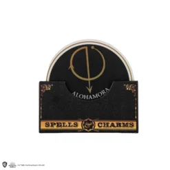Set Of 4 Spell & Charms Series 2 Coasters -Cinereplicas Shop HarryPotter Setof4Coaster Spell Charm Series2 Product 5 4895205616707 CR4105 1