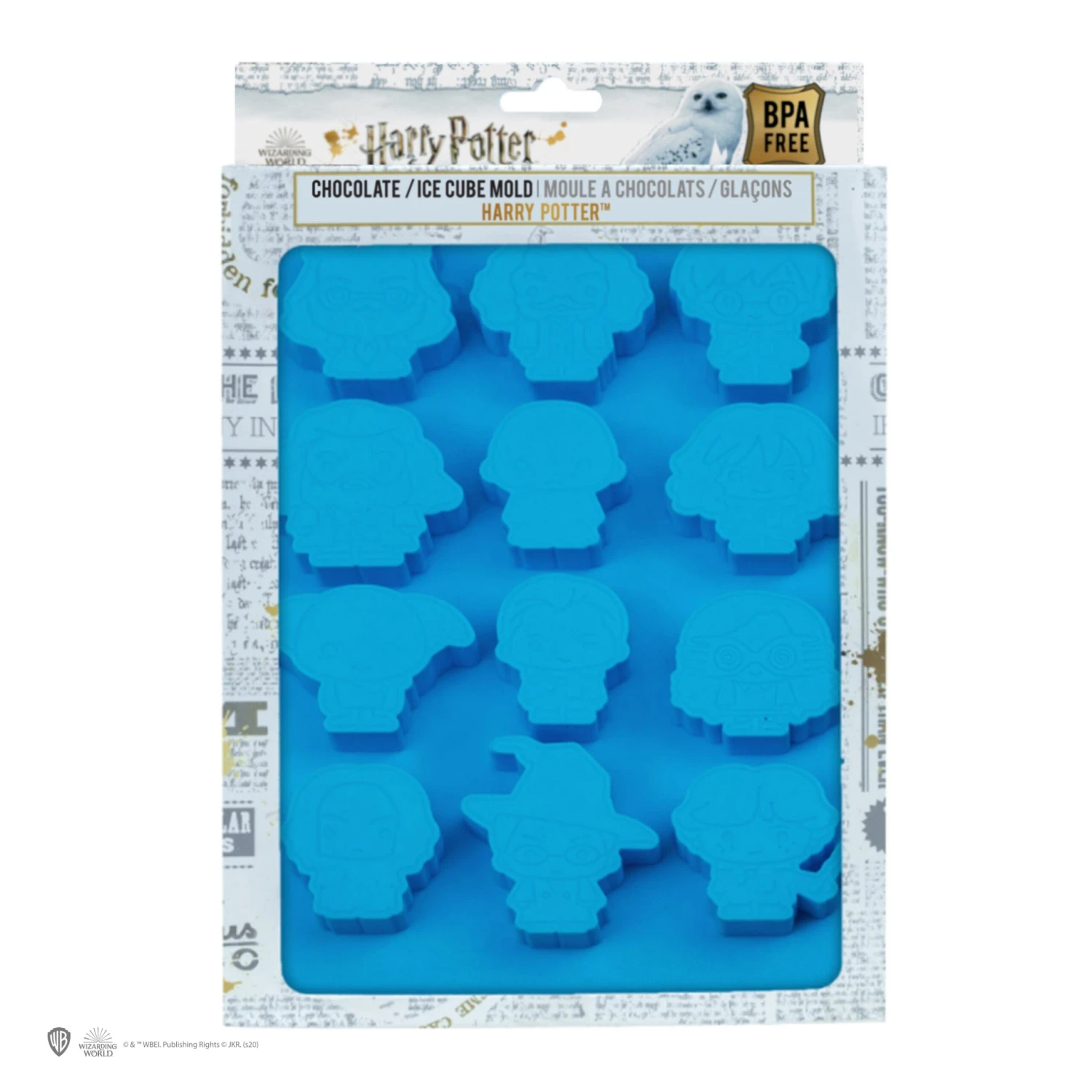 Harry Potter Characters Chocolate/Ice Cube Mould 5 Harry Potter Characters Chocolate/Ice Cube Mould - Image 3