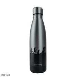Silver Fellowship Of The Ring Insulated Water Bottle -Cinereplicas Shop LOTR Fellowship Water Bottle Silver Product 2 4895205617162 CR4053