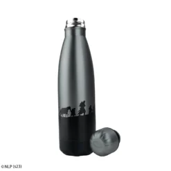 Silver Fellowship Of The Ring Insulated Water Bottle -Cinereplicas Shop LOTR Fellowship Water Bottle Silver Product 3 4895205617162 CR4053