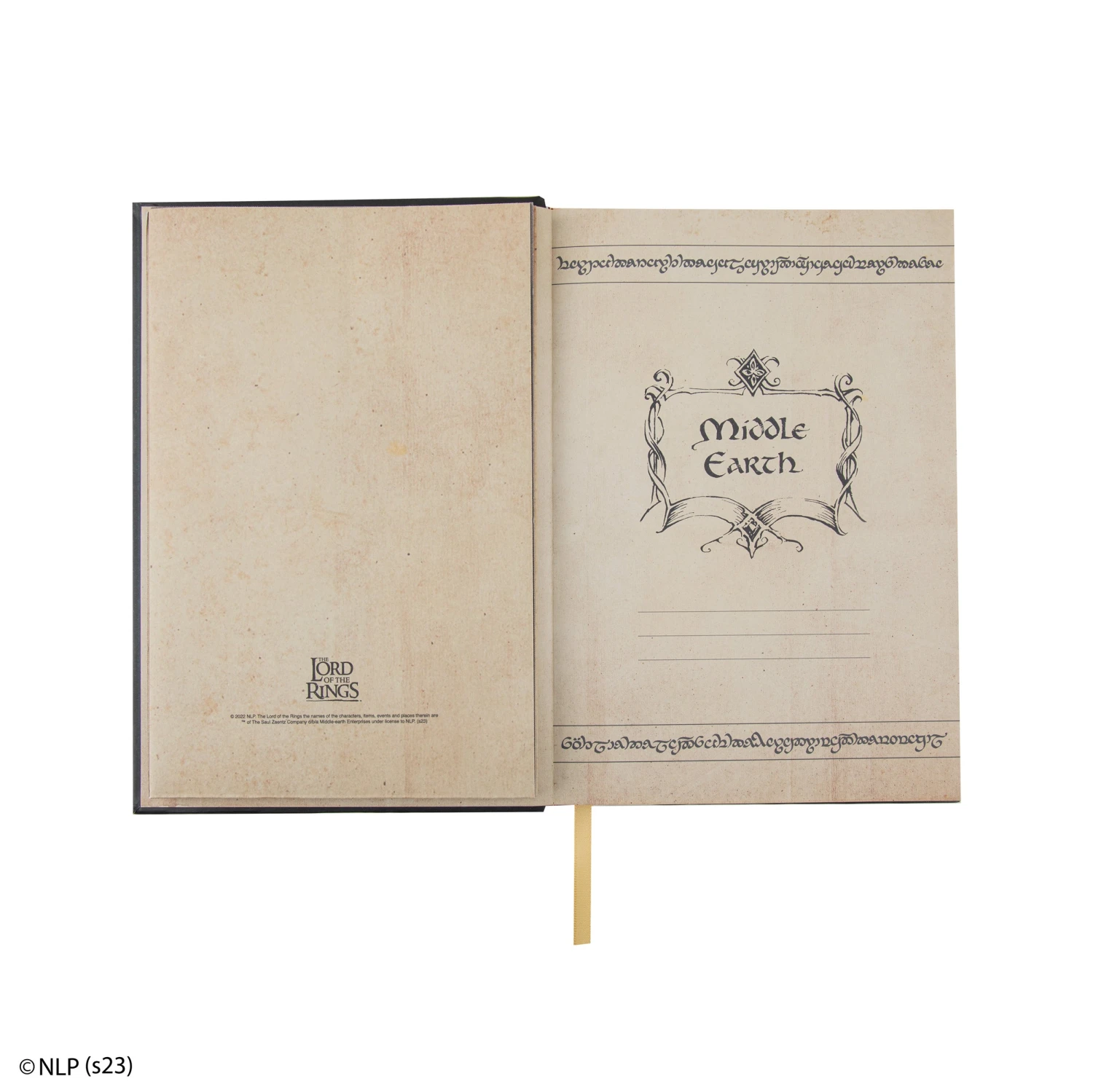 Middle-Earth Hardcover Notebook With Foldable Map 7 Middle-Earth Hardcover Notebook With Foldable Map - Image 5