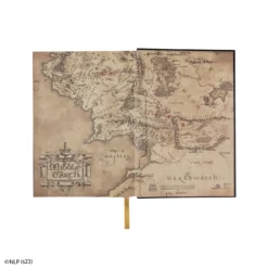 Middle-Earth Hardcover Notebook With Foldable Map 17 Middle-Earth Hardcover Notebook With Foldable Map -Cinereplicas Shop LOTR MapOfMiddleEarth Hardcover Notebook Product 6 4895205609006