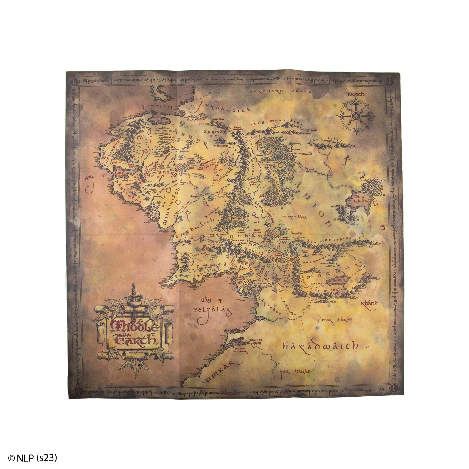 Middle-Earth Hardcover Notebook With Foldable Map 10 Middle-Earth Hardcover Notebook With Foldable Map - Image 8
