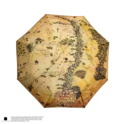Middle Earth Map Umbrella -Cinereplicas Shop LOTR Middle Earth Umbrella Product 2 4895205620322 CR2150 scaled