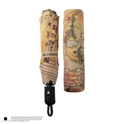 Middle Earth Map Umbrella -Cinereplicas Shop LOTR Middle Earth Umbrella Product 3 4895205620322 CR2150 scaled