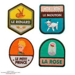 Set Of 4 The Little Prince Patches -Cinereplicas Shop LPP Patches Set of 4 The Little Prince Product 1 4895205621732 CR2266 scaled