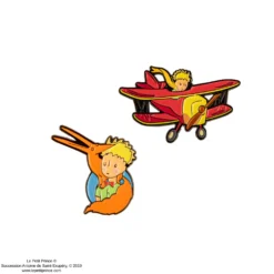 Set Of 2 Aviator's Adventure Pins -Cinereplicas Shop LPP Set Of 2 Pins Aviator s Adventure Product 1 4895205621862 CR3246 scaled