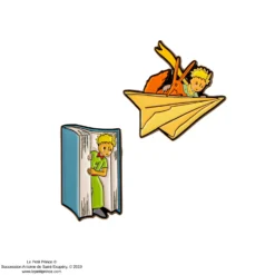 Set Of 2 Enchanted Storybook Pins -Cinereplicas Shop LPP Set Of 2 Pins Enchanted Storybook Product 1 4895205621855 CR3245 scaled