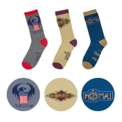 Cinereplicas Set Of 3 Deluxe Macusa Socks -Cinereplicas Shop Macusa socks set