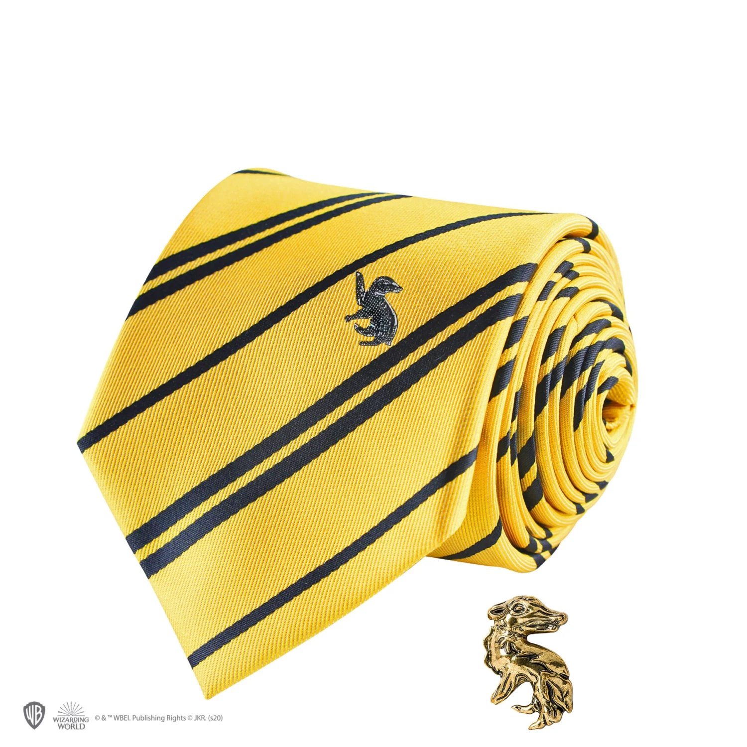 Cinereplicas Deluxe Hufflepuff Tie 9 Cinereplicas Deluxe Hufflepuff Tie - Image 7
