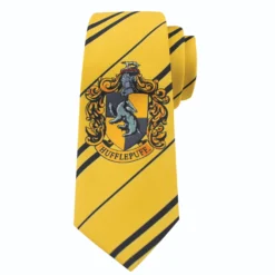 Cinereplicas Kids Hufflepuff Tie -Cinereplicas Shop Necktie Kids Hufflepuff HarryPotter Product 5