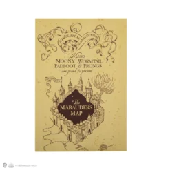 Marauder's Map Notebook -Cinereplicas Shop Notebook Carnet MarauderMap Product 1 4895205604391