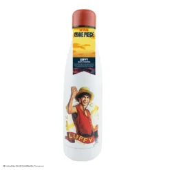 Luffy Insulated Water Bottle -Cinereplicas Shop OP Water Bottle Luffy Packaging 1 4895205618329 CR4090 scaled