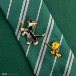 Set Of 2 Tweety & Sylvester At Hogwarts Pin Badges