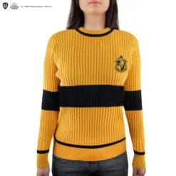 Hufflepuff Quidditch Sweater -Cinereplicas Shop QuidditchSweater Hufflepuff Product 3 4895205608832 scaled