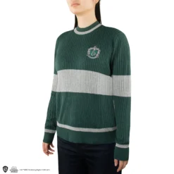 Slytherin Quidditch Sweater -Cinereplicas Shop QuidditchSweater Slytherin Product 2 4895205604339