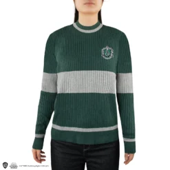 Slytherin Quidditch Sweater -Cinereplicas Shop QuidditchSweater Slytherin Product 3 4895205604339