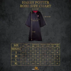 Cinereplicas Kids Gryffindor Robe 20 Cinereplicas Kids Gryffindor Robe -Cinereplicas Shop Robe Adults Gryffindor HarryPotter SizeChart 1 3760166560097 3f37e637 46f8 4cd2 a8e8 5130161b5bcb scaled